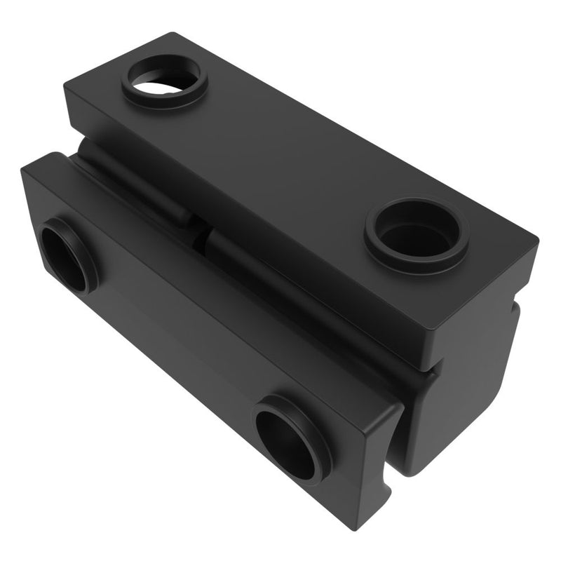 SOUTHCO Lift-Off Hinge In-line Knuckle Style, Concealed Mount, Zinc Alloy, Powder Coat, Black [96-140]