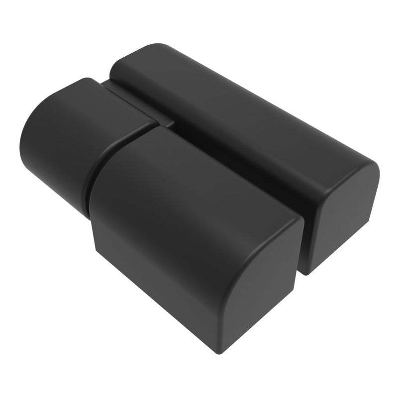 SOUTHCO Lift-Off Hinge Offset Knuckle Style, Concealed Mount, Zinc Alloy, Powder Coat, Black [96-141]