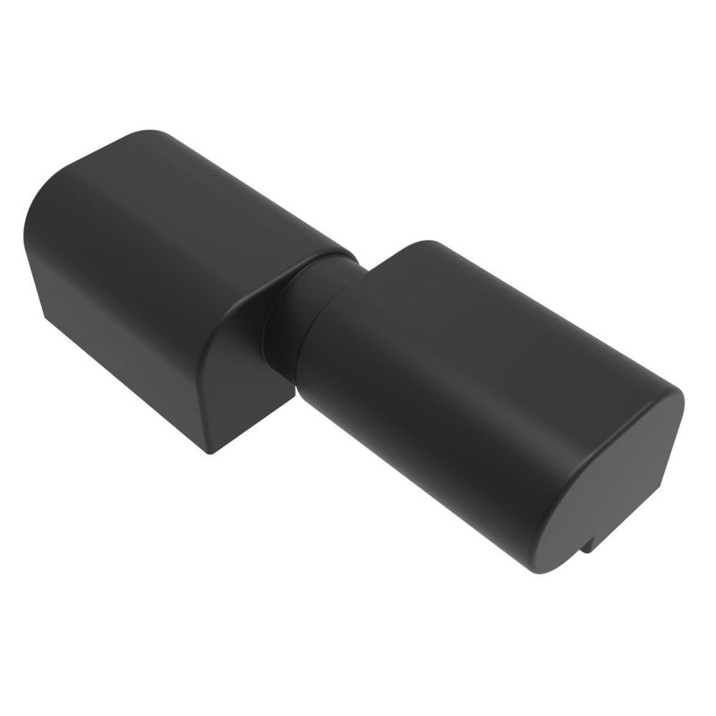 SOUTHCO Lift-Off Hinge Offset Knuckle Style, Concealed Mount, Glass Filled Nylon, Black [96-50-420-11]