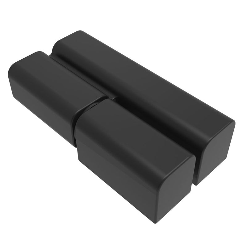 SOUTHCO Lift-Off Hinge Offset Knuckle Style, Concealed Mount, Zinc Alloy, Powder Coat, Black [96-50-510-50]