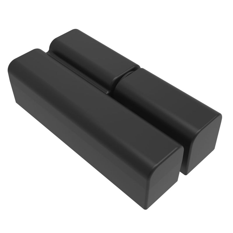 SOUTHCO Lift-Off Hinge Offset Knuckle Style, Concealed Mount, Zinc Alloy, Powder Coat, Black [96-50-520-50]