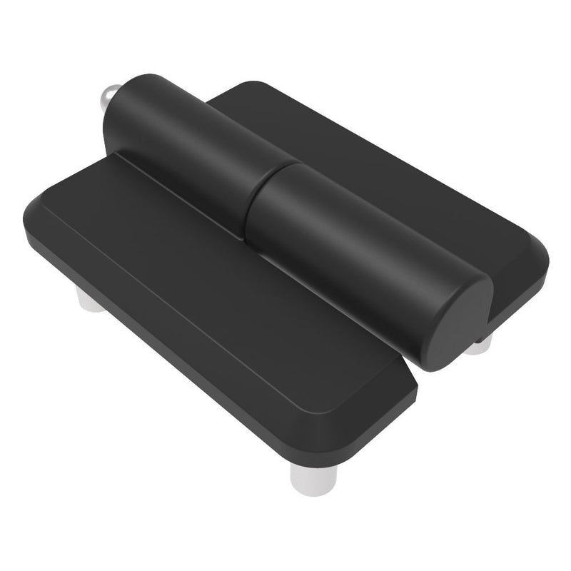 SOUTHCO Lift-Off Hinge In-line Knuckle Style, Concealed Mount, Zinc Alloy, Powder Coat, Black [96-DHLM-8060-GNRPC]