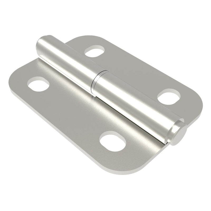 SOUTHCO Lift-Off Hinge In-line Knuckle Style, Concealed Mount, Stainless Steel, Electro Polish, Polished [96-DHLOM-10073-SSL]