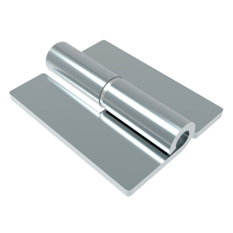 SOUTHCO Lift-Off Hinge In-line Knuckle Style, Concealed Mount, Steel, Blue Zinc, Blue [96-DHLOM-5040-L]