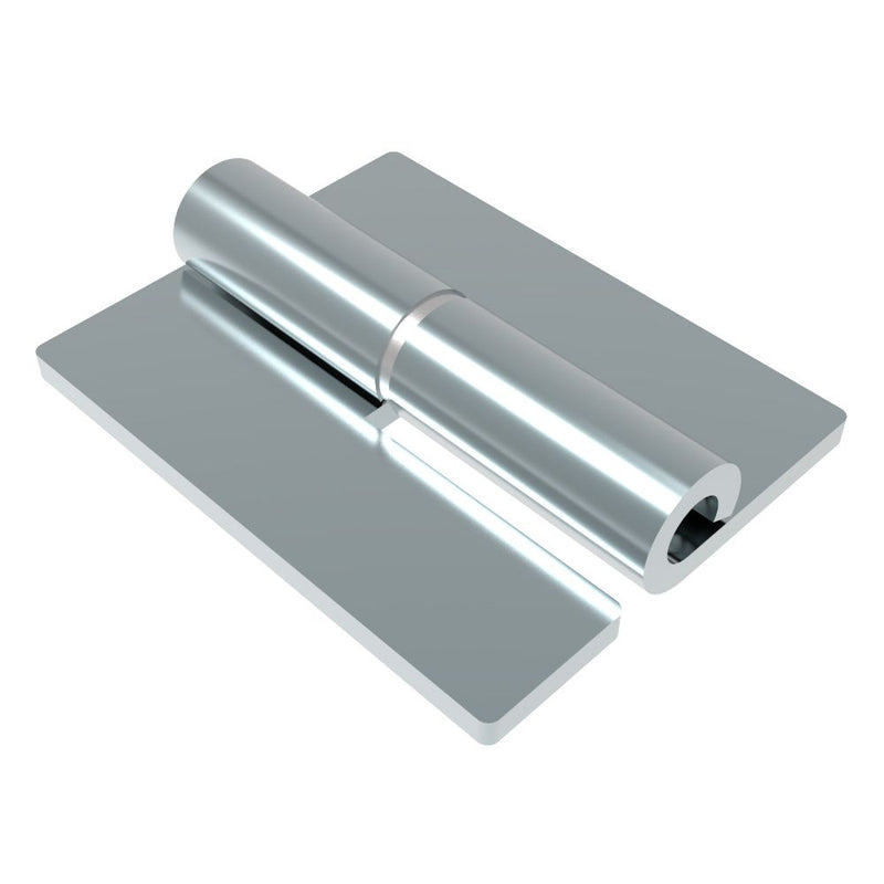 SOUTHCO Lift-Off Hinge In-line Knuckle Style, Concealed Mount, Steel, Blue Zinc, Blue [96-DHLOM-5040-R]