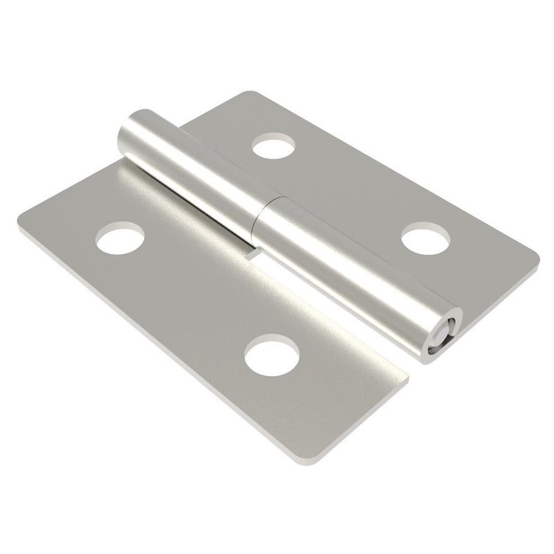 SOUTHCO Lift-Off Hinge In-line Knuckle Style, Concealed Mount, Stainless Steel, Electro Polish, Polished [96-DHLOM-6048-R-SS]