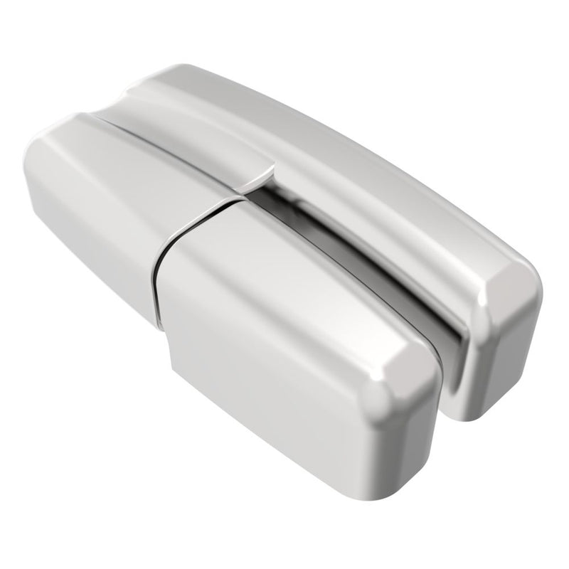 SOUTHCO Lift-Off Hinge Offset Knuckle Style, Zinc Alloy, Chrome Plated, Bright [96-MA-8A-10]