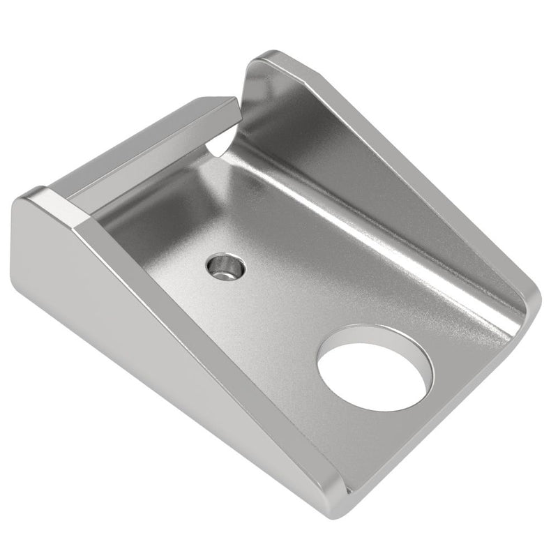SOUTHCO Over-center Draw Latch Large Size, Exposed Keeper (single hole with locating lug), Steel, Zinc Plate, Bright chromate [97-67-104-11]