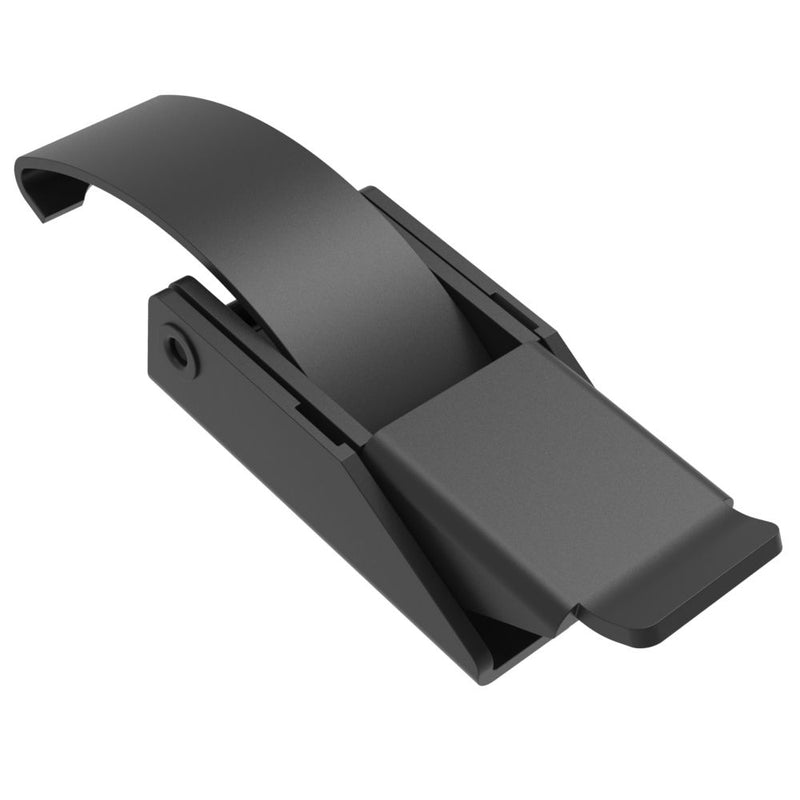SOUTHCO Over-center Draw Latch Medium Size, Handle Tab Up, No Keeper, Steel, Powder Coat [97-50-110-15]