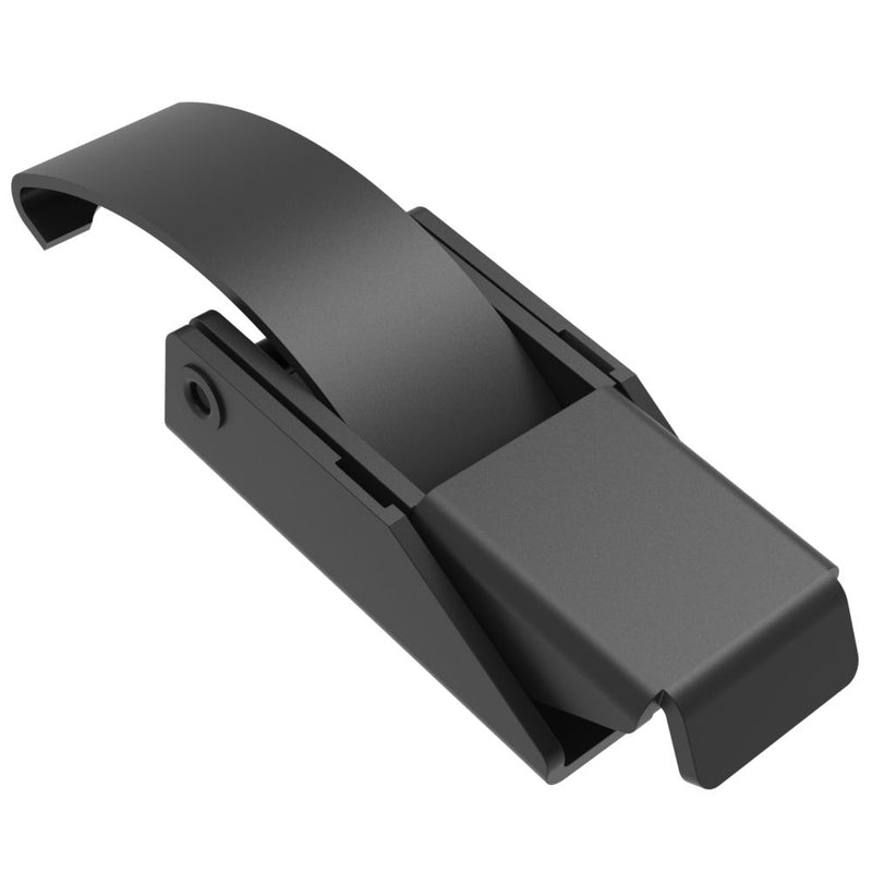 SOUTHCO Over-center Draw Latch Medium Size, Tab Down, No Keeper, Steel, Powder Coat [97-50-250-25]