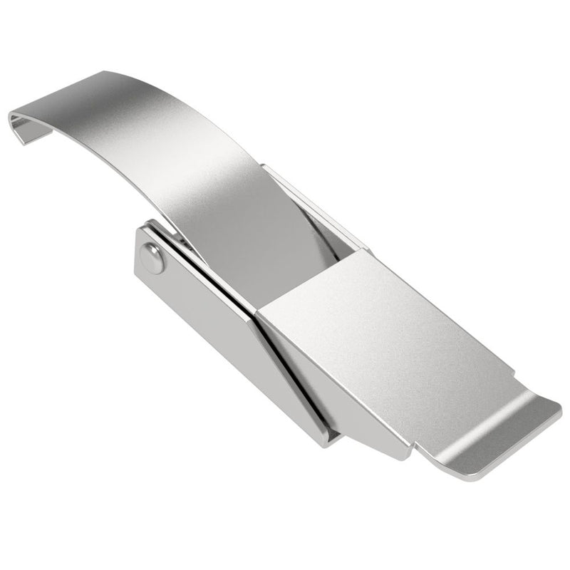 SOUTHCO Over-center Draw Latch Extra Large Size, Handle Tab Up, No Keeper, Steel, Zinc Plate, Bright chromate [97-70-120-11]