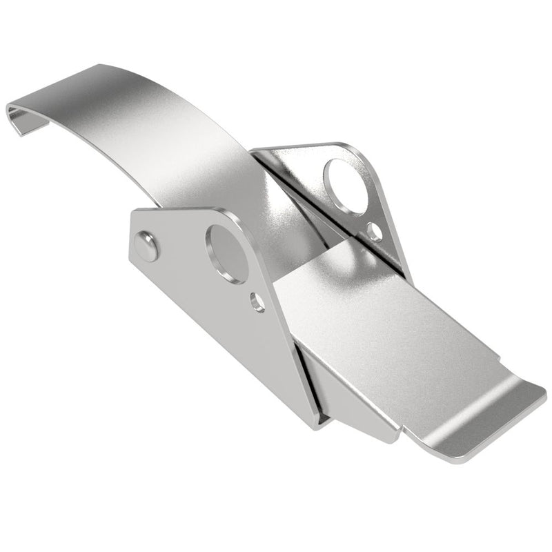 SOUTHCO Over-center Draw Latch Extra Large Size, Handle Tab Up, No Keeper, Steel, Zinc Plate, Bright chromate [97-70-320-11]