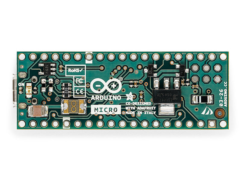Arduino Micro without headers
