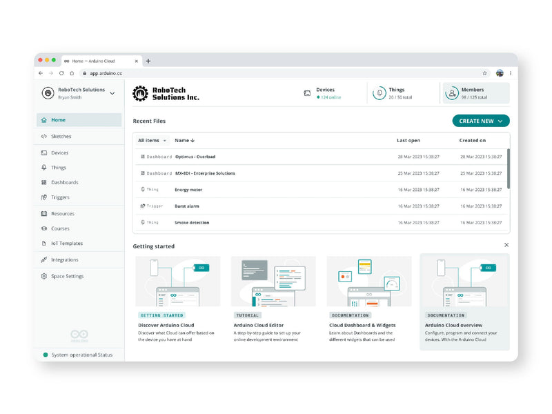 Arduino Cloud Team Plan - 1 year