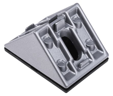 RS PRO Angle Bracket, Connecting Component, Strut Profile 40 x 40 x 40 mm, Groove Size 8mm [0]; 767-5695