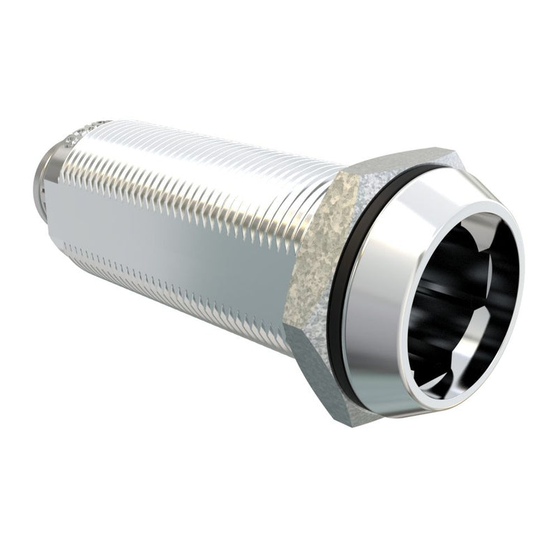 SOUTHCO Cam Lock Latch, Zinc Alloy, No Core, Chrome Housing [CM-3-5C109-NUB]