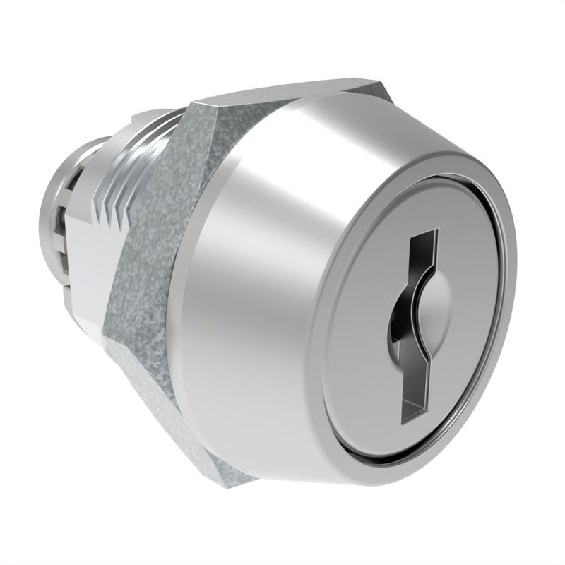 SOUTHCO Cam Lock Latch, Zinc Alloy, Stainless Covered Core, Stainless Covered Housing [CM-5-1S409-2TB]