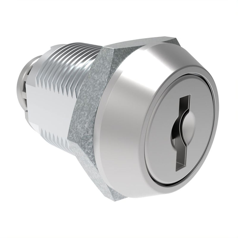 SOUTHCO Cam Lock Latch, Zinc Alloy, Stainless Covered Core, Stainless Covered Housing [CM-5-2S401-2TB]