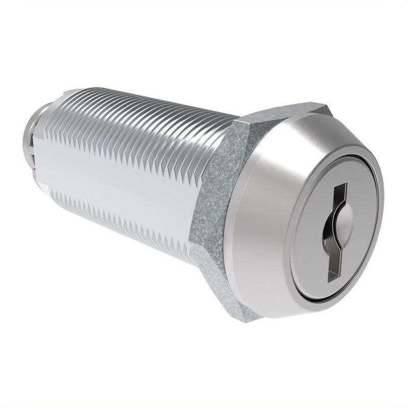 SOUTHCO Cam Lock Latch, Zinc Alloy, Stainless Covered Core, Stainless Covered Housing [CM-5-4S409-2TB]