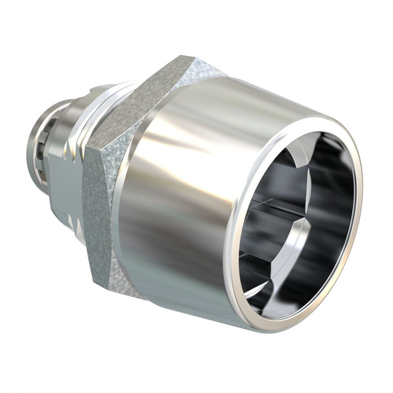 SOUTHCO Cam Lock Latch, Zinc Alloy, No Core, Stainless Covered Housing [CM-6-1S401-NUB]
