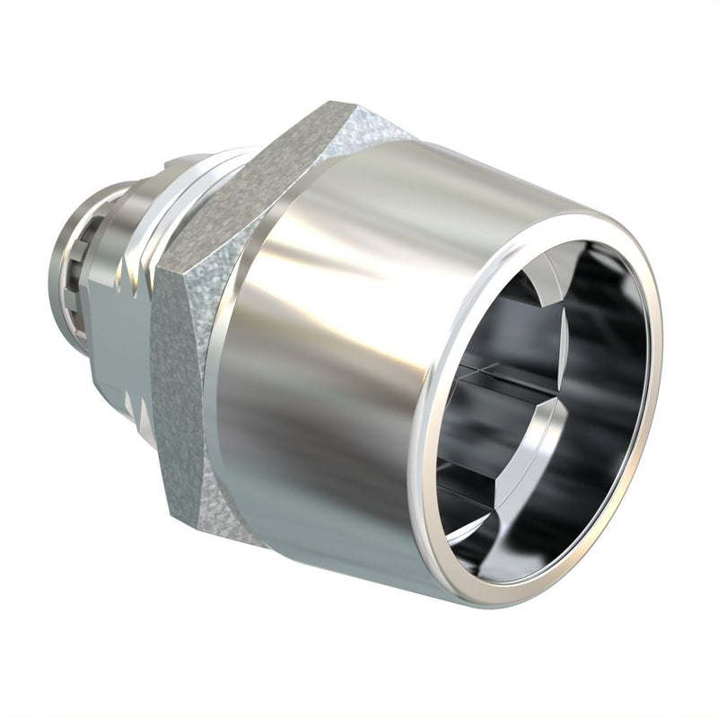 SOUTHCO Cam Lock Latch, Zinc Alloy, No Core, Stainless Covered Housing [CM-6-1S409-NUB]