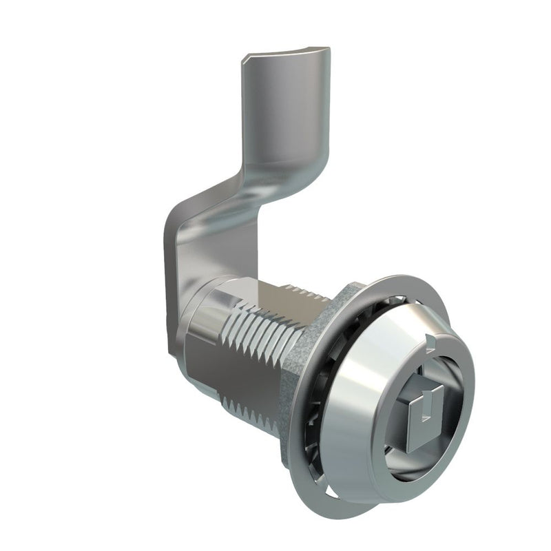 SOUTHCO VISE ACTION® Compression Latch, Large Size, 8 mm Square, Zinc Alloy, Chrome Plated, Bright, 15 mm (0.59 in) Grip [E3-1010-001]