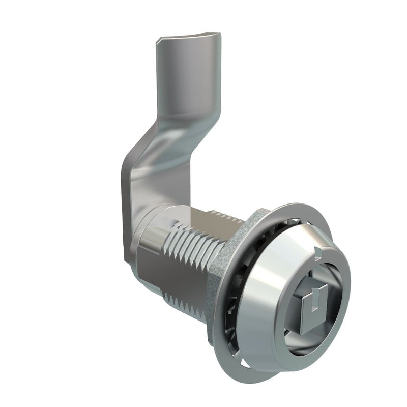 SOUTHCO VISE ACTION® Compression Latch, Large Size, 8 mm Square, Zinc Alloy, Chrome Plated, Bright, 21 mm (0.83 in) Grip [E3-1010-031]