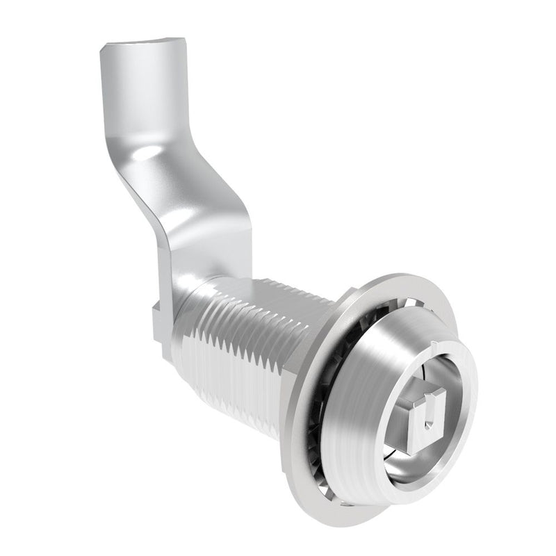SOUTHCO VISE ACTION® Compression Latch, Large Size, Railway Standard, Aluminum Alloy, Powder Coated, Clear, 46 mm (1.81 in) Grip [E3-1211-1306]