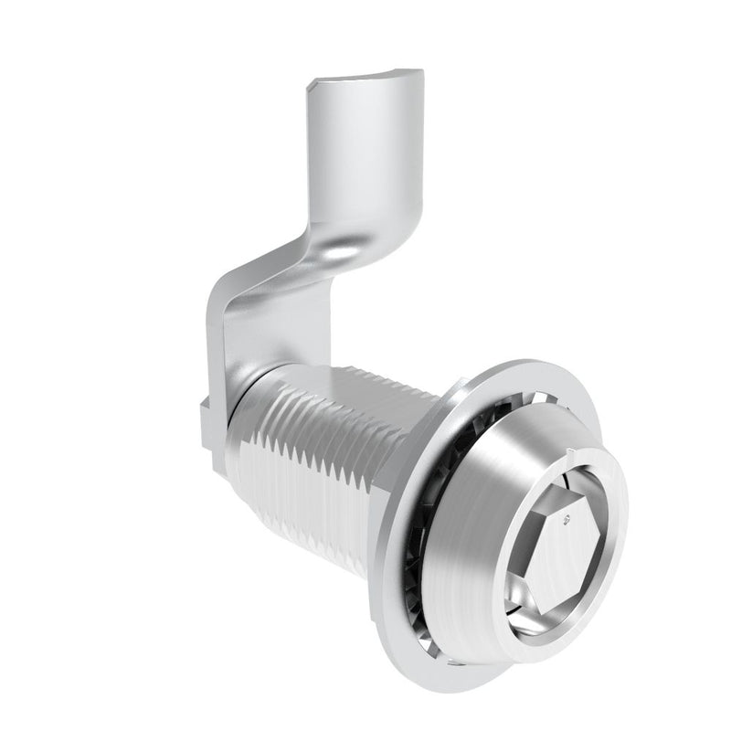 SOUTHCO VISE ACTION® Compression Latch, Large Size, Bellcore 216, Aluminum Alloy, Powder Coated, Clear, 22 mm (0.87 in) Grip [E3-1215-0106]