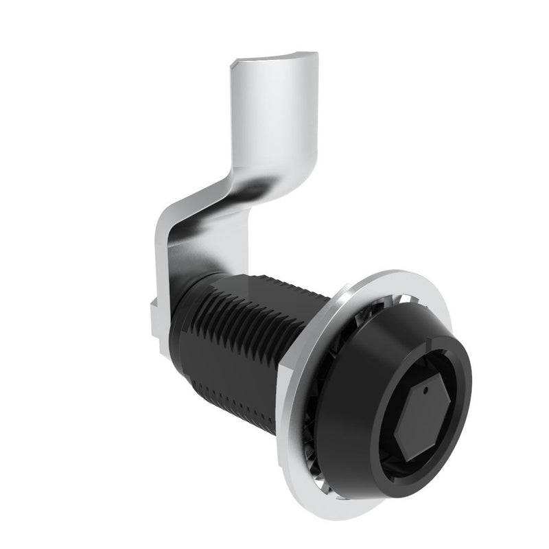 SOUTHCO VISE ACTION® Compression Latch, Large Size, Bellcore 216, Aluminum Alloy, Hard Anodized, Black, 24 mm (0.94 in) Grip [E3-1215-0259]