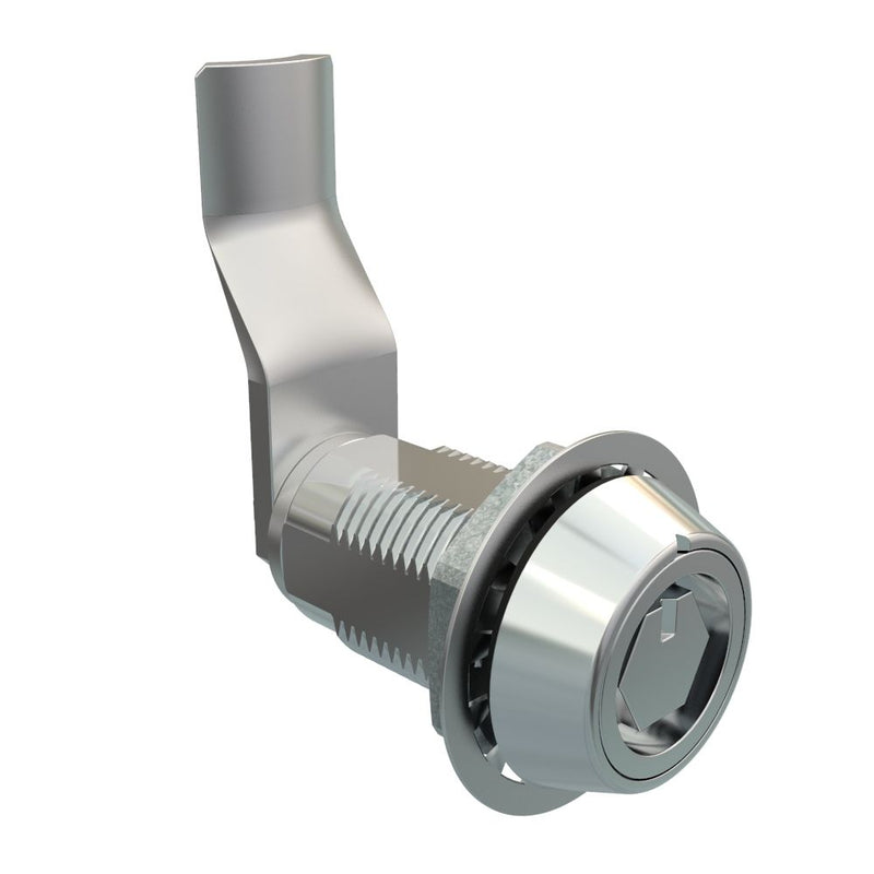 SOUTHCO VISE ACTION® Compression Latch, Large Size, Bellcore 216, Zinc Alloy, Chrome Plated, Bright, 39 mm (1.54 in) Grip [E3-1215-121]