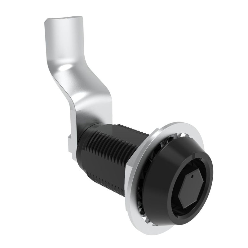 SOUTHCO VISE ACTION® Compression Latch, Large Size, Bellcore 216, Aluminum Alloy, Hard Anodized, Black, 48 mm (1.89 in) Grip [E3-1215-1459]