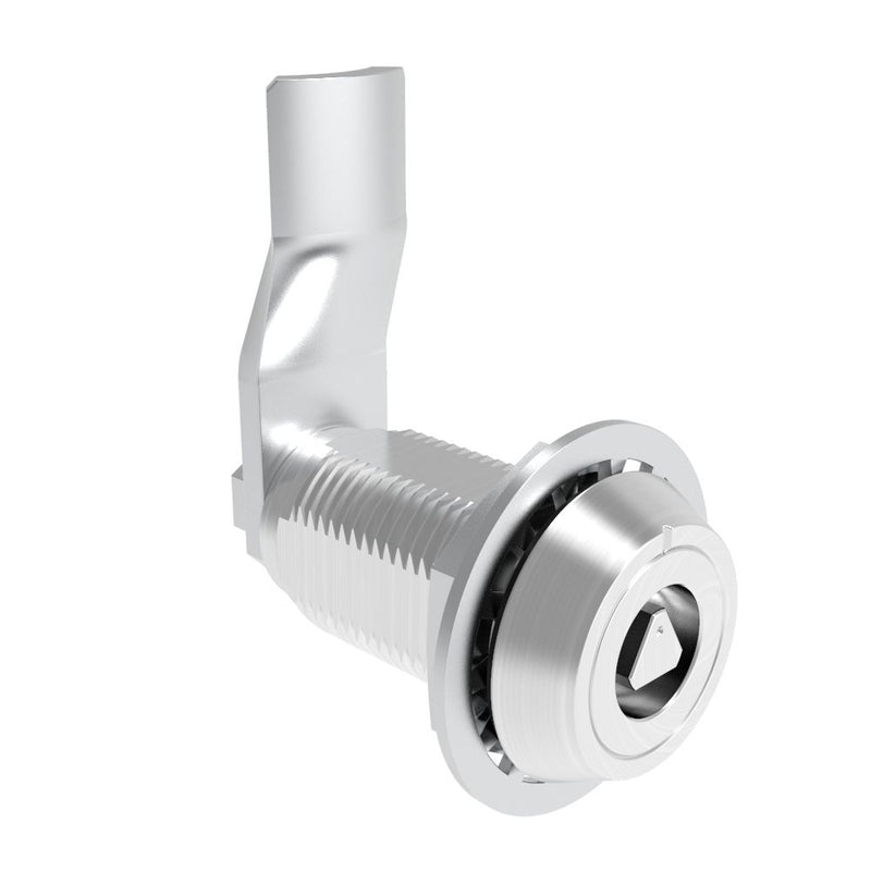 SOUTHCO VISE ACTION® Compression Latch, Large Size, 7 mm Triangle, Aluminum Alloy, Powder Coated, Clear, 36 mm (1.42 in) Grip [E3-103-0806]