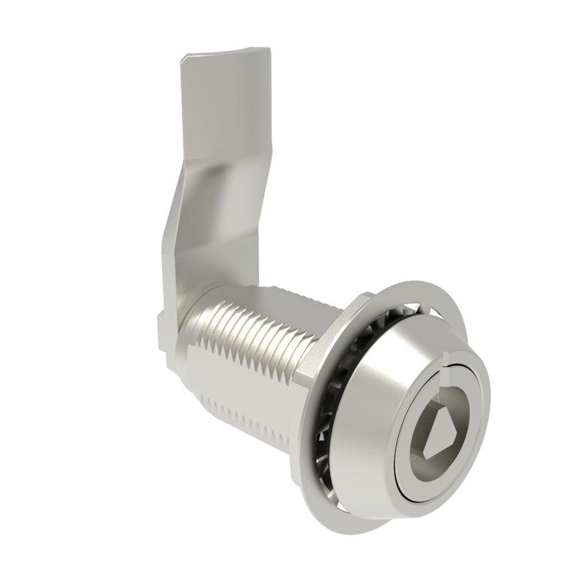 SOUTHCO VISE ACTION® Compression Latch, Large Size, 7 mm Triangle, Stainless Steel, Electropolished Bright, 31 mm (1.22 in) Grip [E3-123-0812]