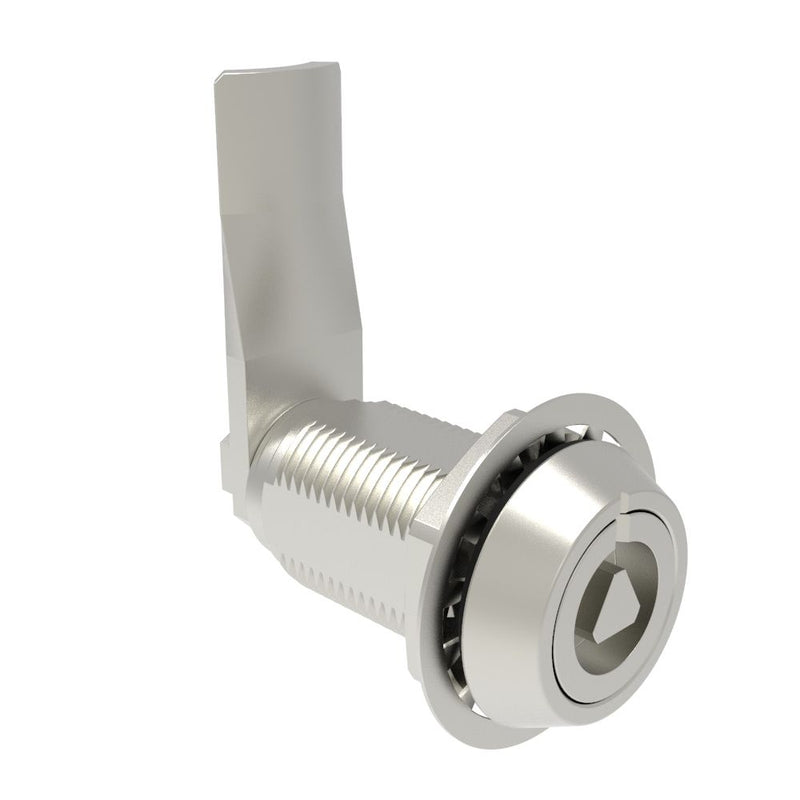 SOUTHCO VISE ACTION® Compression Latch, Large Size, 7 mm Triangle, Stainless Steel, Electropolished Bright, 33 mm (1.3 in) Grip [E3-123-0912]