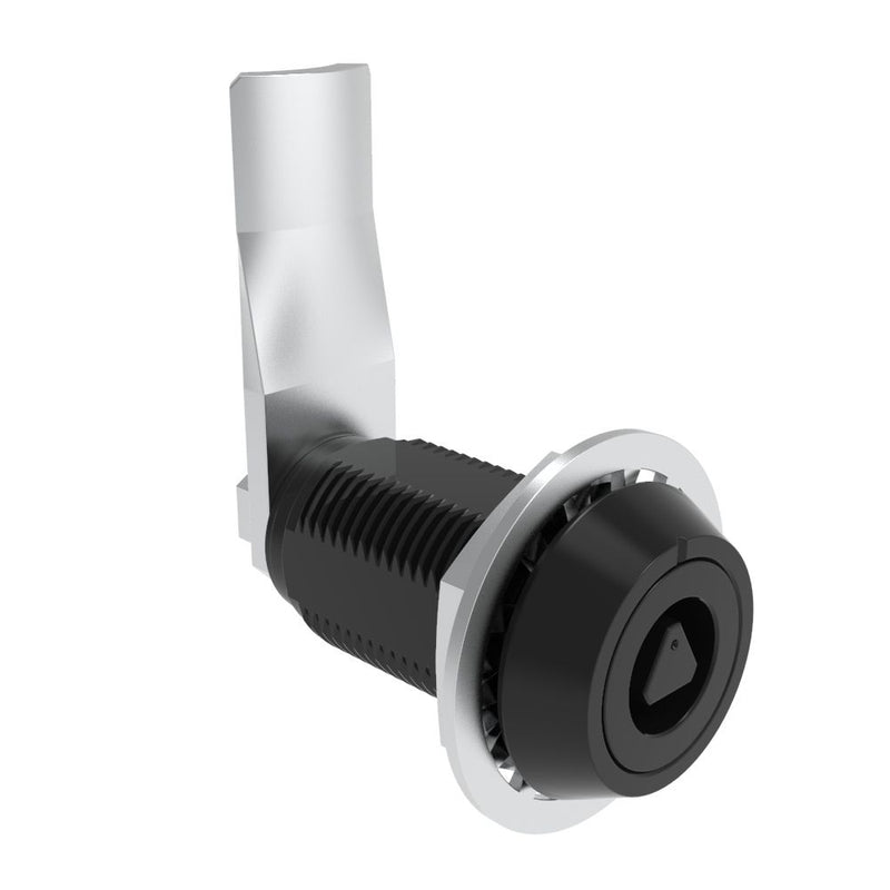 SOUTHCO VISE ACTION® Compression Latch, Large Size, 7 mm Triangle, Aluminum Alloy, Hard Anodized, Black, 38 mm (1.5 in) Grip [E3-103-0959]
