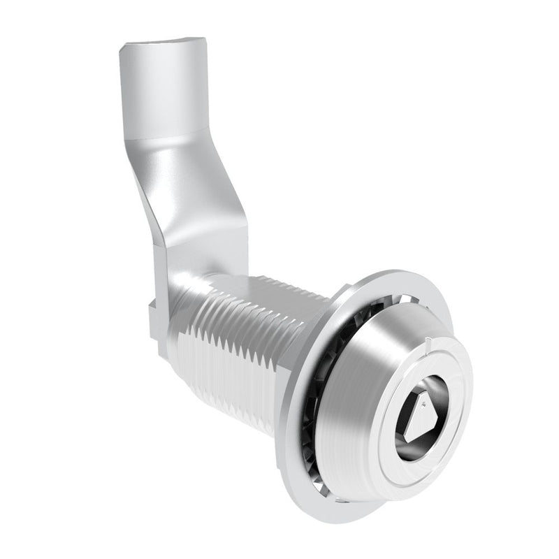 SOUTHCO VISE ACTION® Compression Latch, Large Size, 7 mm Triangle, Aluminum Alloy, Powder Coated, Clear, 40 mm (1.57 in) Grip [E3-103-1006]
