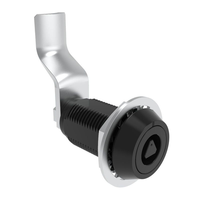 SOUTHCO VISE ACTION® Compression Latch, Large Size, 7 mm Triangle, Aluminum Alloy, Hard Anodized, Black, 46 mm (1.81 in) Grip [E3-103-1359]