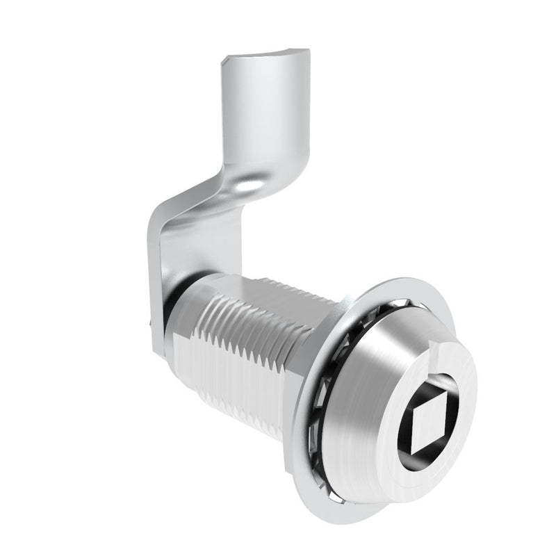 SOUTHCO VISE ACTION® Compression Latch, Large Size, 7 mm Square, Aluminum Alloy, Powder Coated, Clear, 20 mm (0.79 in) Grip [E3-104-0006]