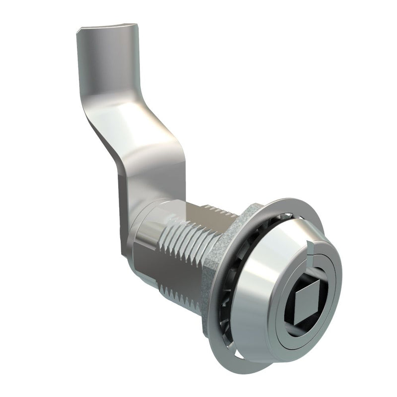 SOUTHCO VISE ACTION® Compression Latch, Large Size, 7 mm Square, Zinc Alloy, Chrome Plated, Bright, 45 mm (1.77 in) Grip [E3-104-151]