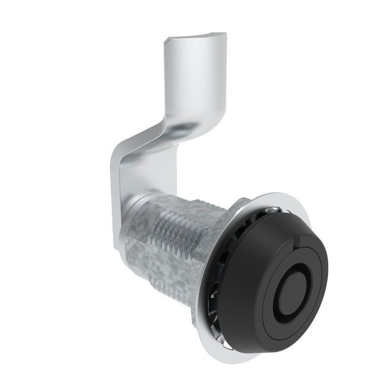 SOUTHCO VISE ACTION® Compression Latch, Large Size, Southco® Tubular Key, Zinc Alloy, Powder Coated, Black, 15 mm (0.59 in) Grip [E3-105-005]