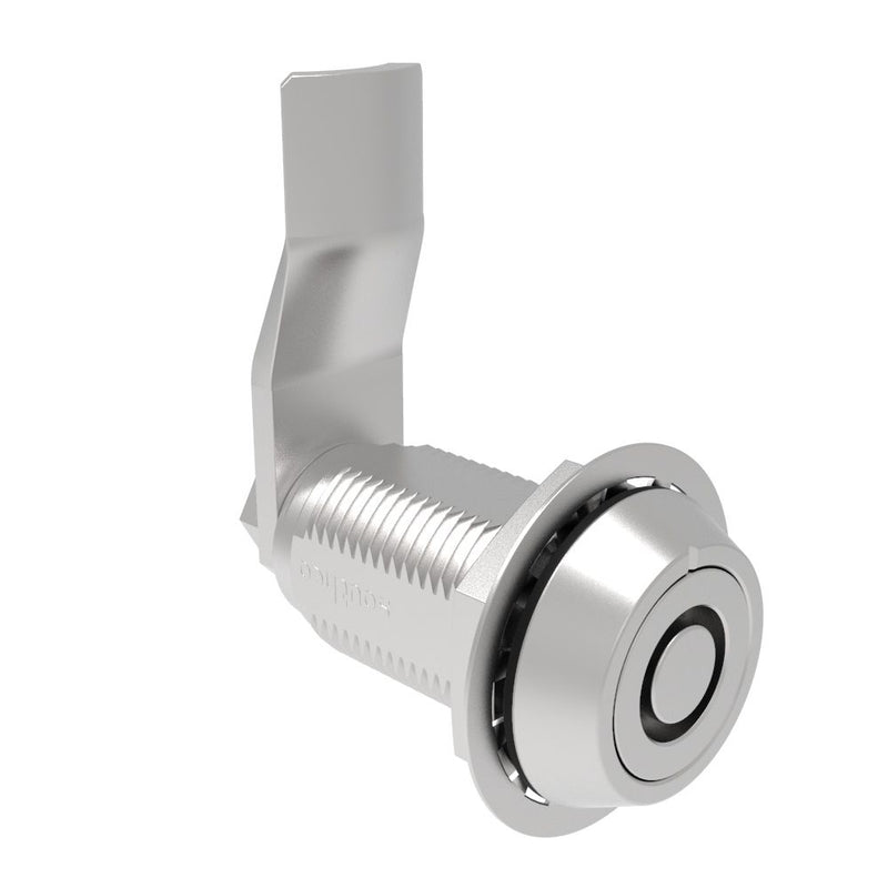 SOUTHCO VISE ACTION® Compression Latch, Large Size, Southco® Tubular Key, Stainless Steel, Passivated, 36 mm (1.42 in) Grip [E3-125-080]