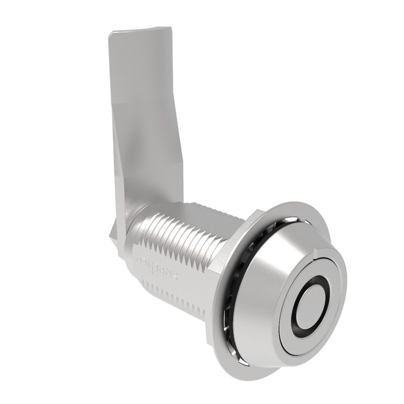 SOUTHCO VISE ACTION® Compression Latch, Large Size, Southco® Tubular Key, Stainless Steel, Passivated, 38 mm (1.5 in) Grip [E3-125-090]