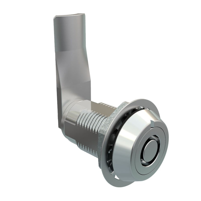 SOUTHCO VISE ACTION® Compression Latch, Large Size, Southco® Tubular Key, Zinc Alloy, Chrome Plated, Bright, 33 mm (1.3 in) Grip [E3-105-091]