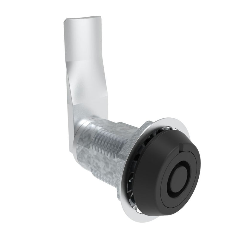 SOUTHCO VISE ACTION® Compression Latch, Large Size, Southco® Tubular Key, Zinc Alloy, Powder Coated, Black, 33 mm (1.3 in) Grip [E3-125-095]