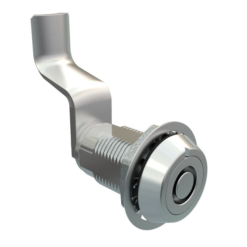 SOUTHCO VISE ACTION® Compression Latch, Large Size, Southco® Tubular Key, Zinc Alloy, Chrome Plated, Bright, 53 mm (2.09 in) Grip [E3-125-191]