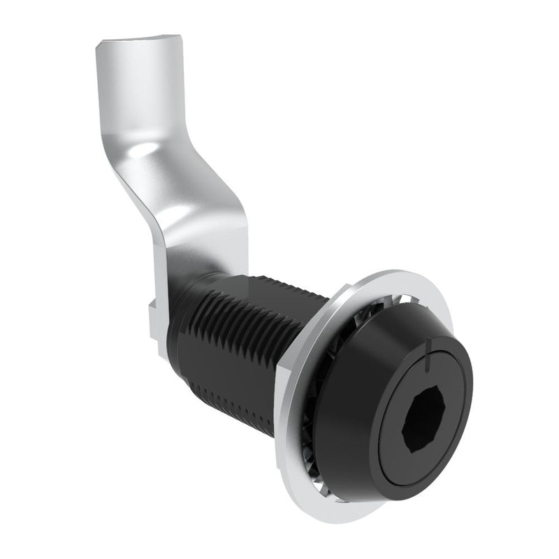 SOUTHCO VISE ACTION® Compression Latch, Large Size, 8 mm Hex Recess, Aluminum Alloy, Hard Anodized, Black, 50 mm (1.97 in) Grip [E3-126-1559]
