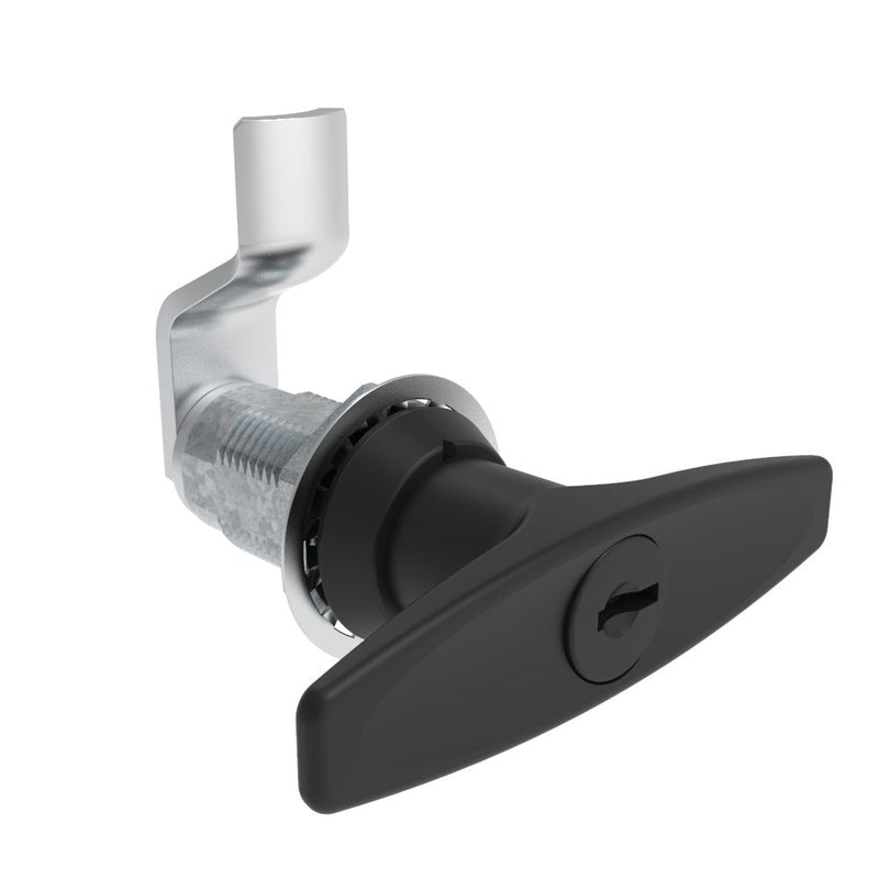 SOUTHCO VISE ACTION® Compression Latch, Large Size, T-Handle, Zinc Alloy, Powder Coated, Black, 17 mm (0.67 in) Grip [E3-108-015]