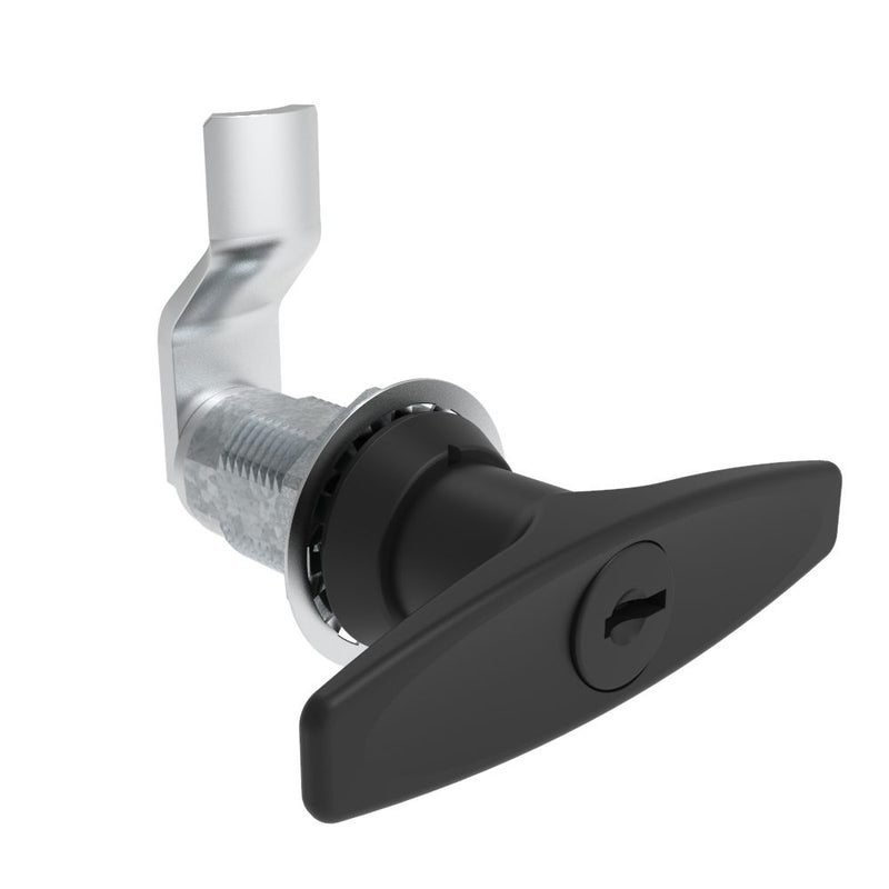 SOUTHCO VISE ACTION® Compression Latch, Large Size, T-Handle, Zinc Alloy, Powder Coated, Black, 25 mm (0.98 in) Grip [E3-108-055]