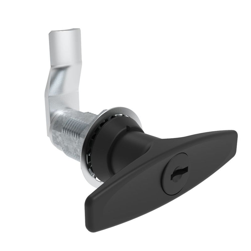 SOUTHCO VISE ACTION® Compression Latch, Large Size, T-Handle, Zinc Alloy, Powder Coated, Black, 31 mm (1.22 in) Grip [E3-108-085]